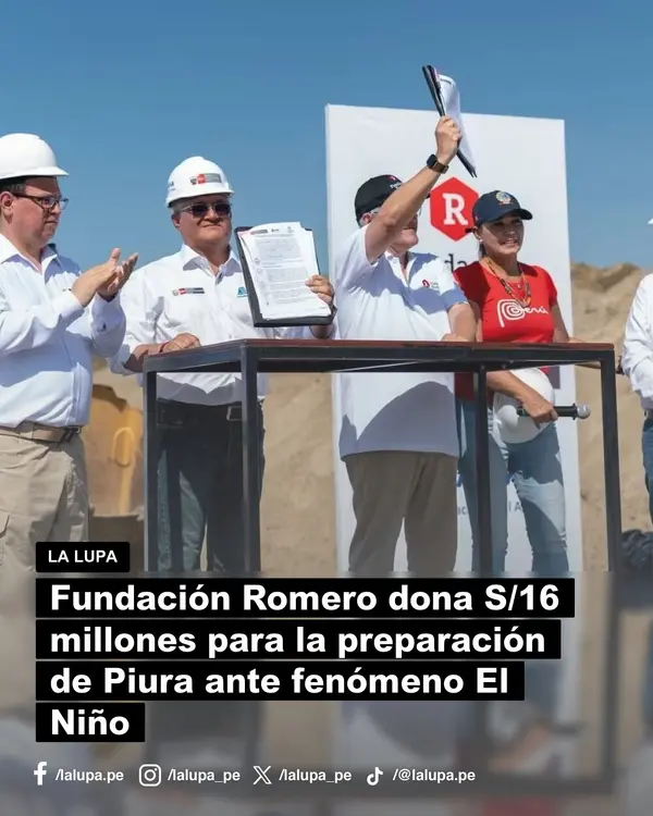 Publicación de La Lupa en Facebook