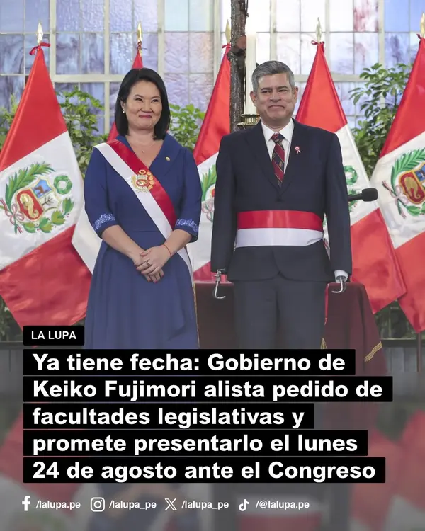 Publicación de La Lupa en Facebook