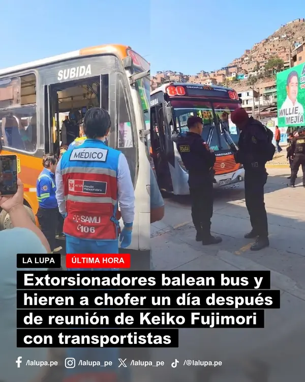 Publicación de La Lupa en Facebook