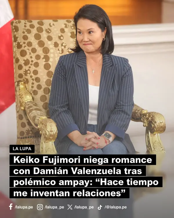 Publicación de La Lupa en Facebook