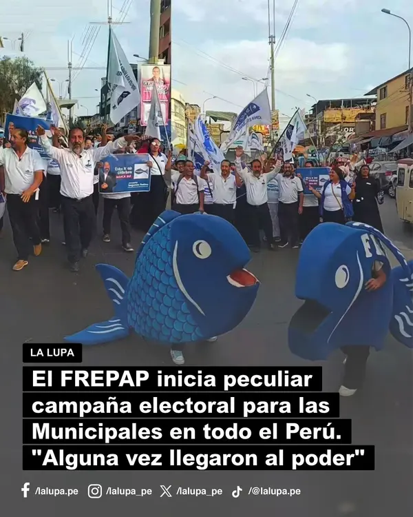 Publicación de La Lupa en Facebook