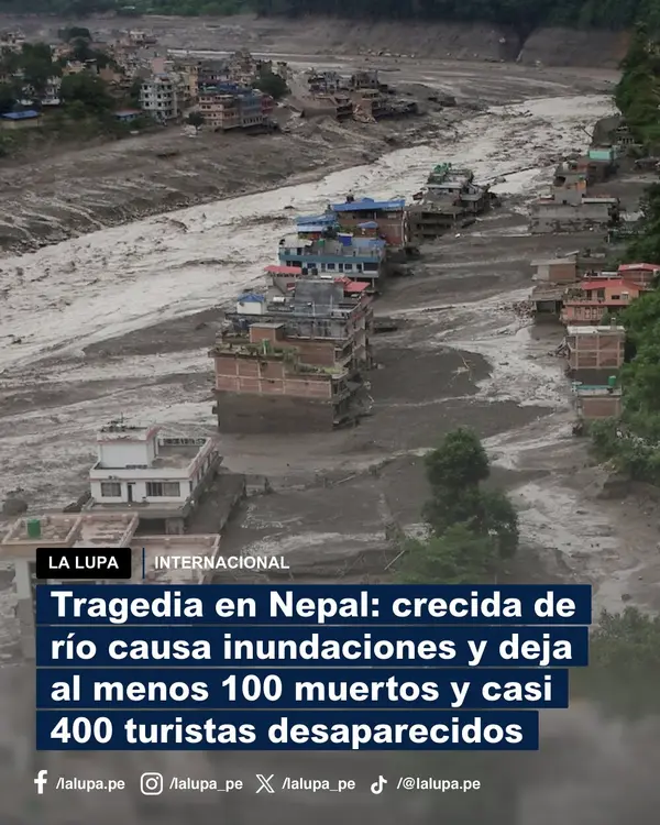 Publicación de La Lupa en Facebook