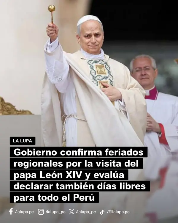 Publicación de La Lupa en Facebook