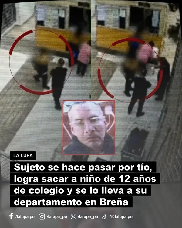 Publicación de La Lupa en Facebook