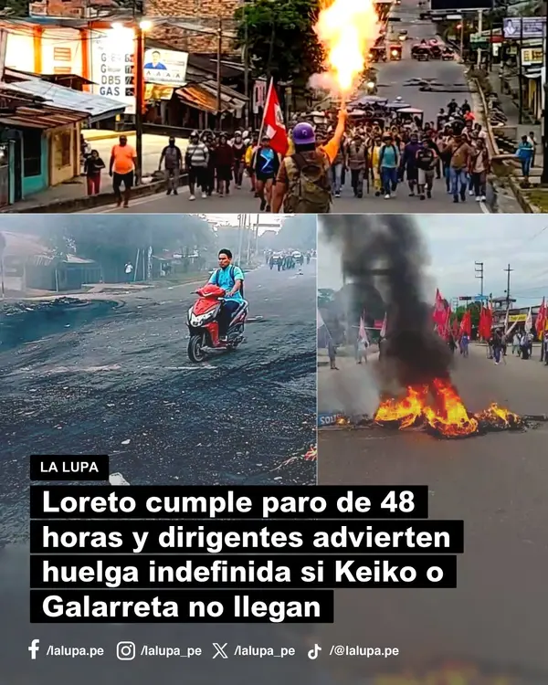 Publicación de La Lupa en Facebook