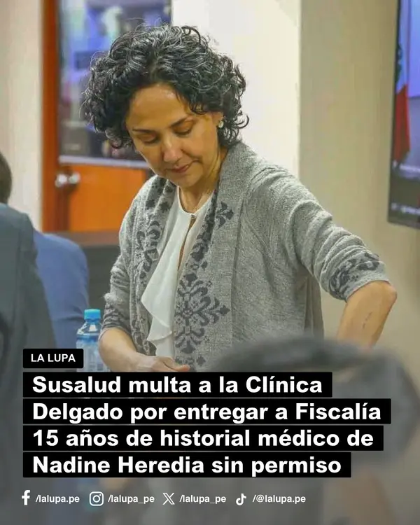 Publicación de La Lupa en Facebook