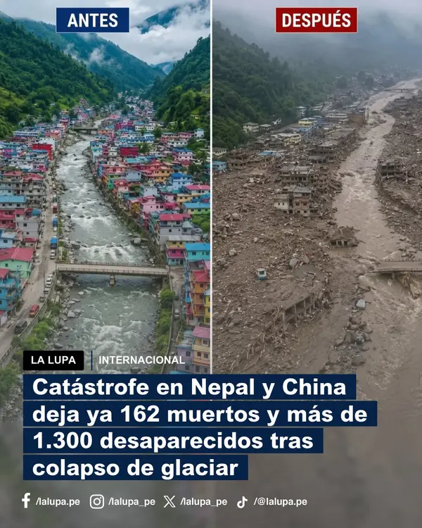 Publicación de La Lupa en Facebook