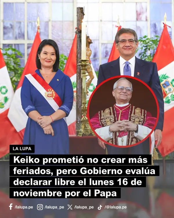Publicación de La Lupa en Facebook