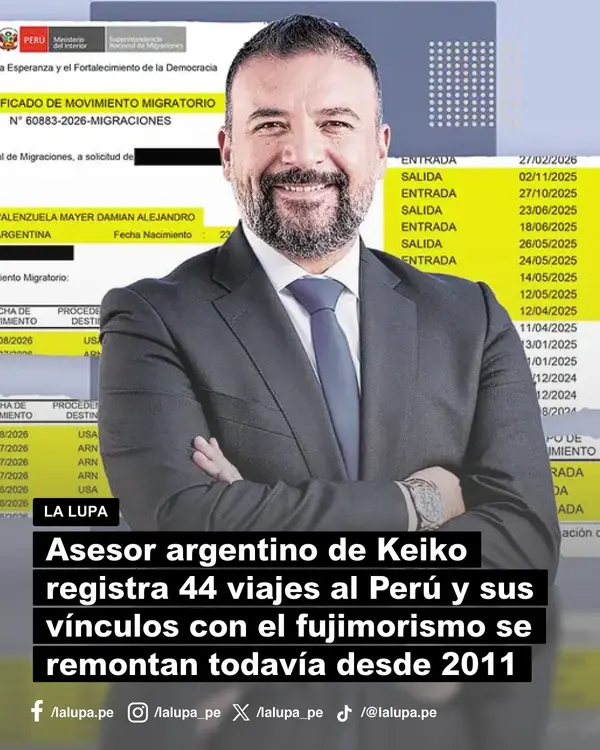 Publicación de La Lupa en Facebook