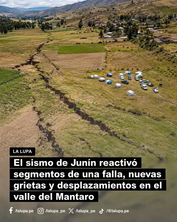 Publicación de La Lupa en Facebook